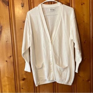 United Colors Of Benetton White Cardigan